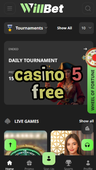 Casino 5 Free - 5 Free Spins Welcome Bonus-4x4casino.ydblkf.net